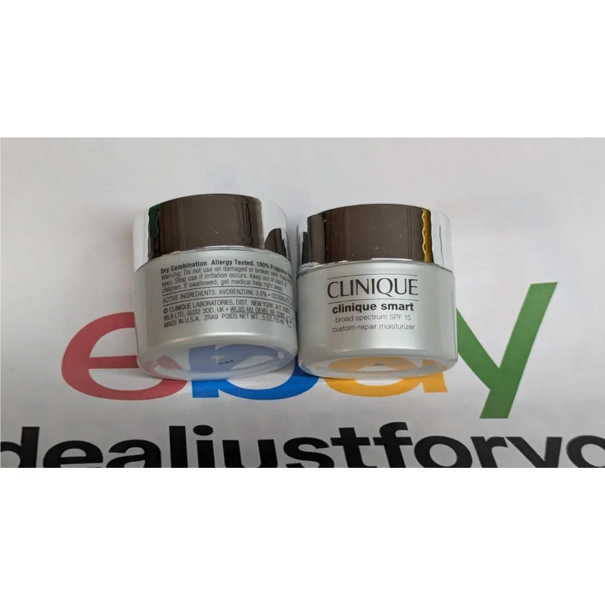 Smart Broad Spectrum Spf 15 Custom-repair Moisturizer 15ml/.5oz Choose 2x15ml by Clinique