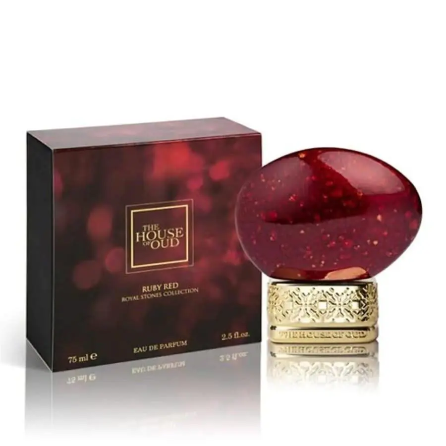 The House of Oud Unisex Ruby Red Edp 2.5 oz Fragrances 8055773544666