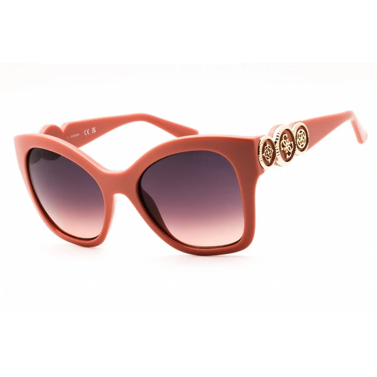 Guess GU00197 72F Shiny Pink/brown Gradient 55-20-140 Sunglasses