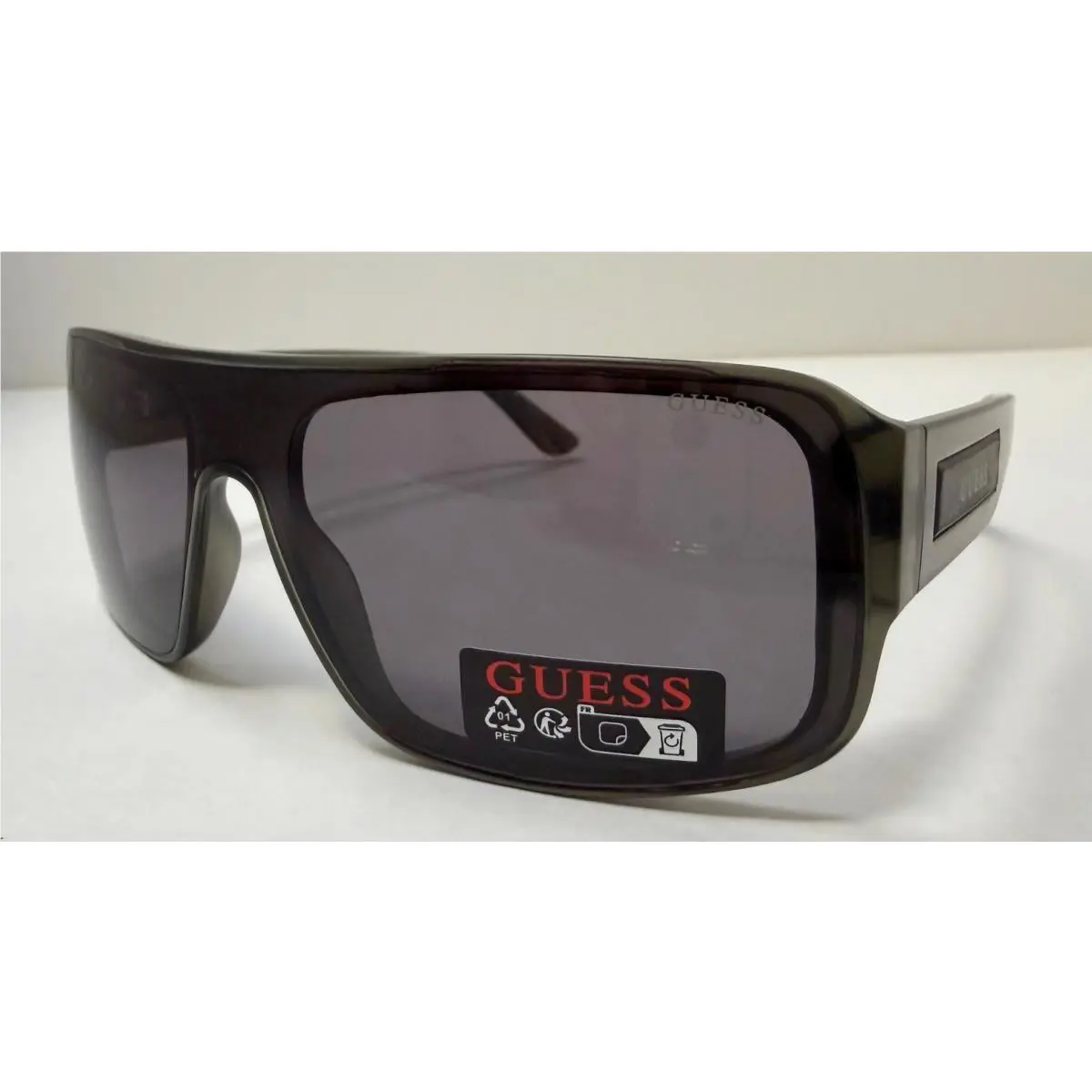 Guess GO 00055 Grey Shield Men`s Sunglasses Gift Idea /545/