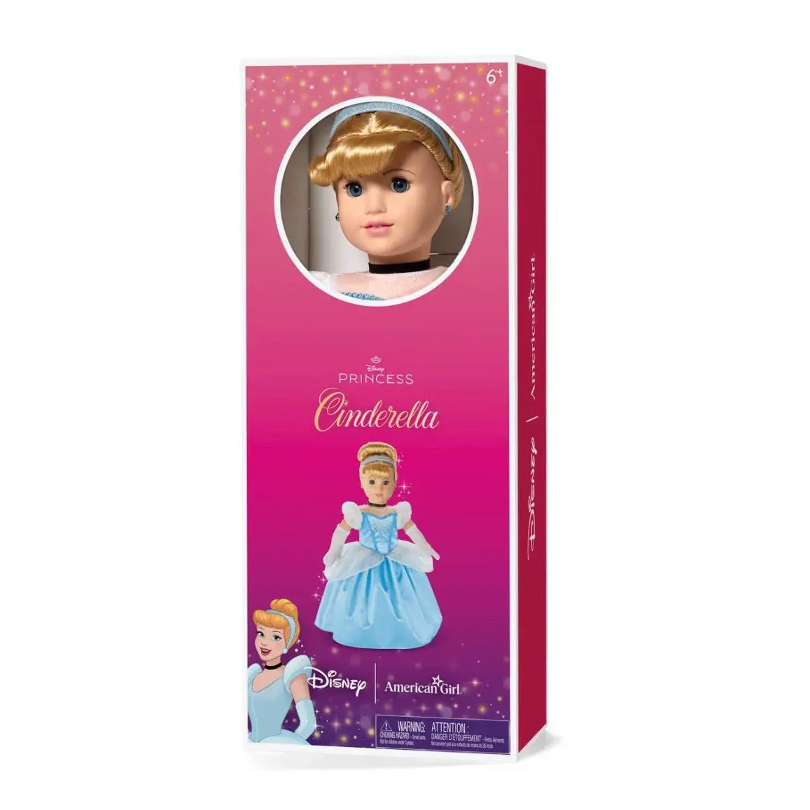 American Girl Disney Princess Cinderella 18 Doll HWD24