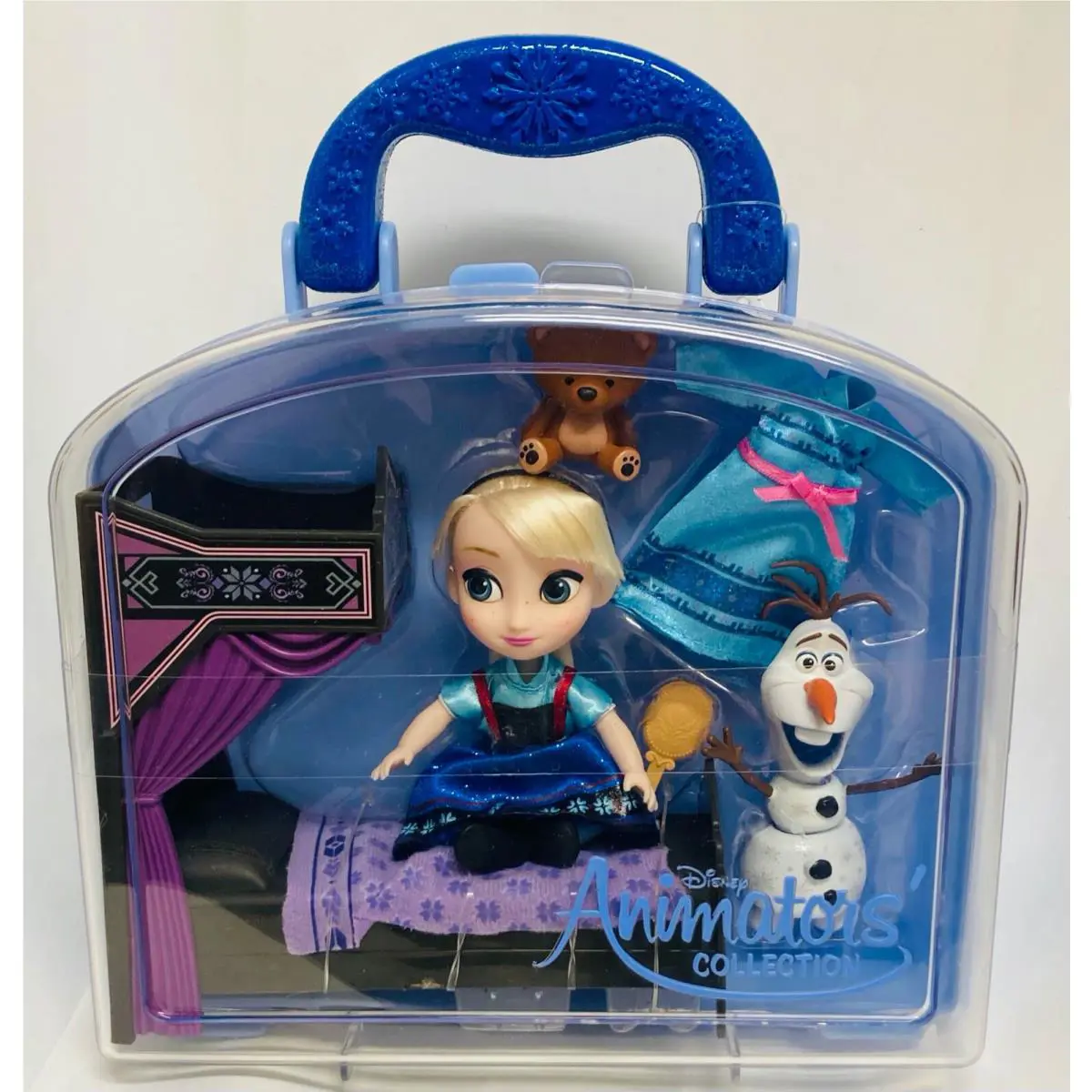 Disney Animators` Collection Frozen - Elsa Mini 5 Doll Play Toy Set