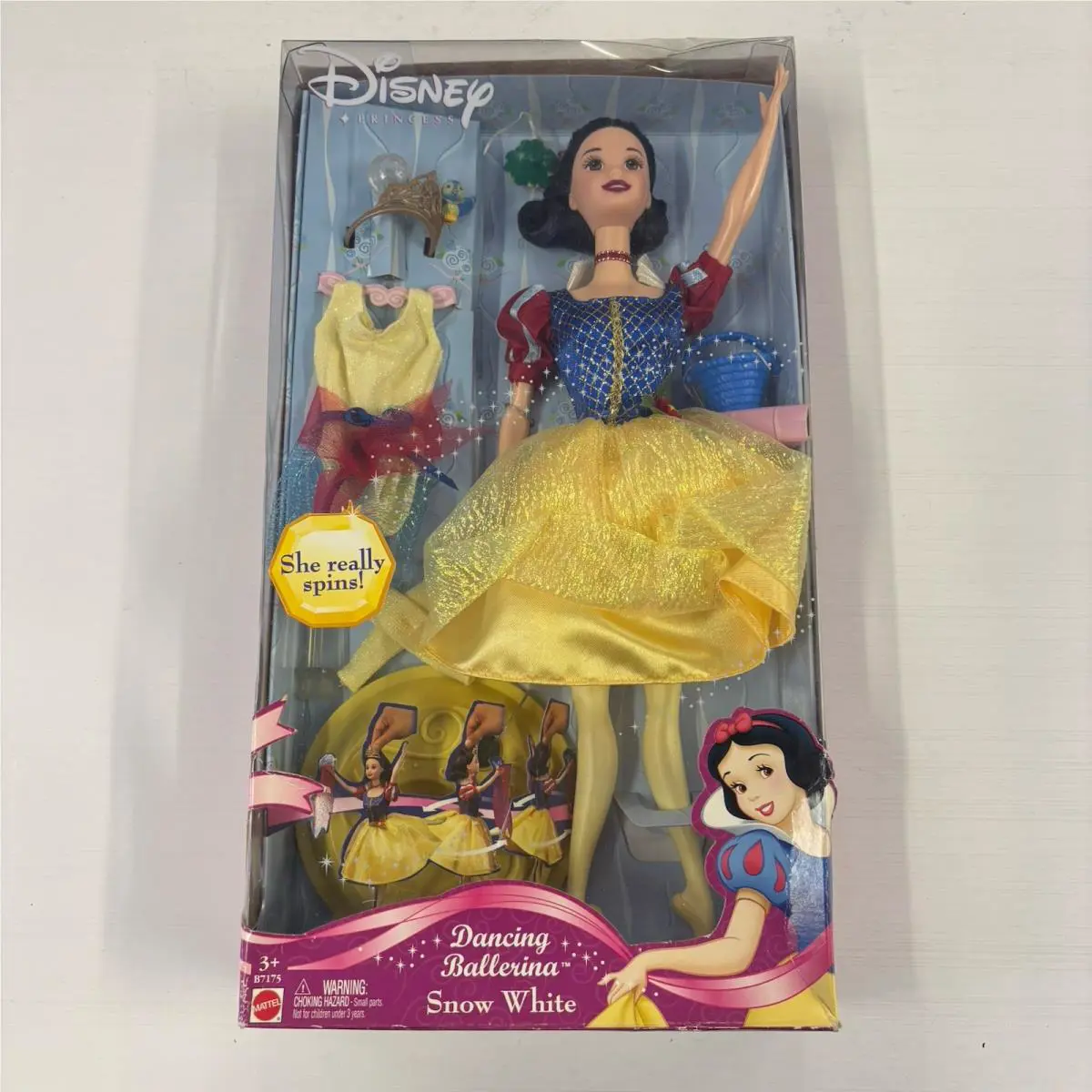 Disney Princess Snow White Dancing Ballerina Doll with Ballet Accessories