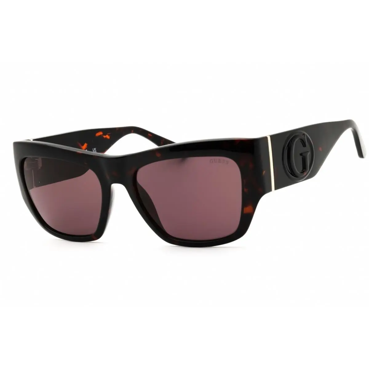 GU00252 52E Dark Havana/brown 54-17-135 Sunglasses by Guess