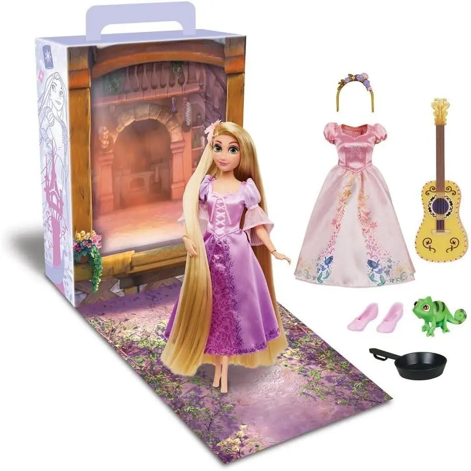 Official Rapunzel Story Doll - 11 Inches - Includes Coloring Book and Additional