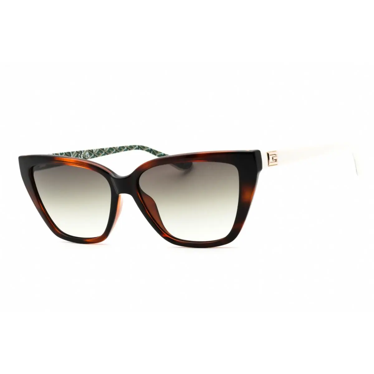 Guess GU7919 52P Dark Havana/green Gradient 58-15-140 Sunglasses