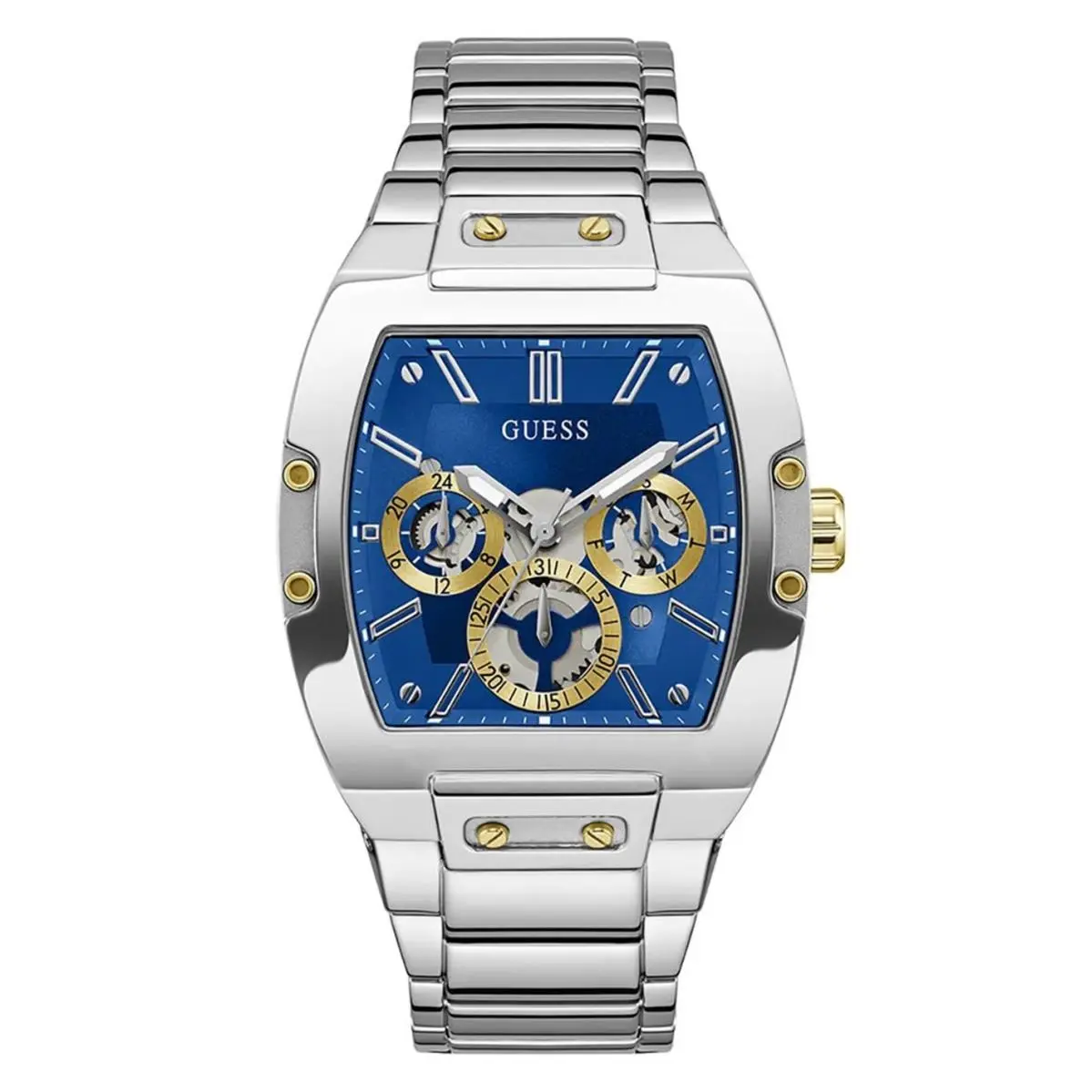 Men`s Phoenix Multi-function Blue Dial Quartz Watch - GW0456G5 by Guess