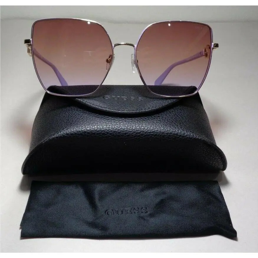 Guess GU7790-S Gold Violet Women`s Sunglasses