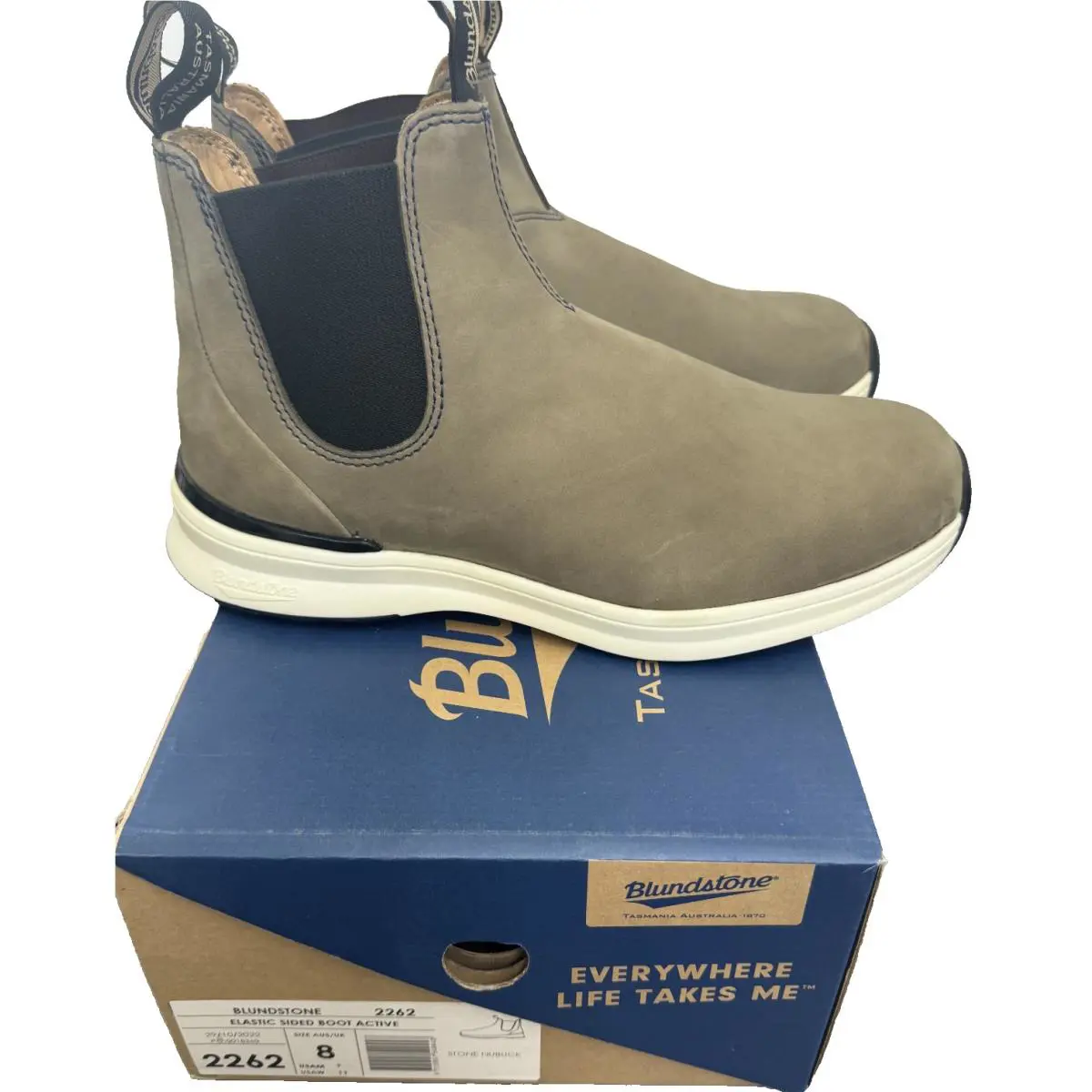 Blundstone shoes - Blundstone 2262 - Beige, Manufacturer: Stone Nubuck 1