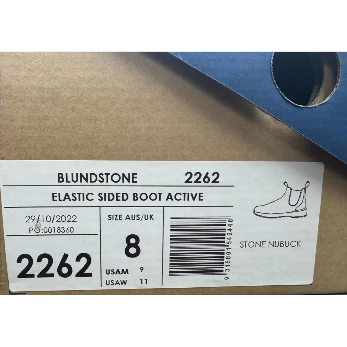Blundstone shoes - Blundstone 2262 - Beige, Manufacturer: Stone Nubuck 0