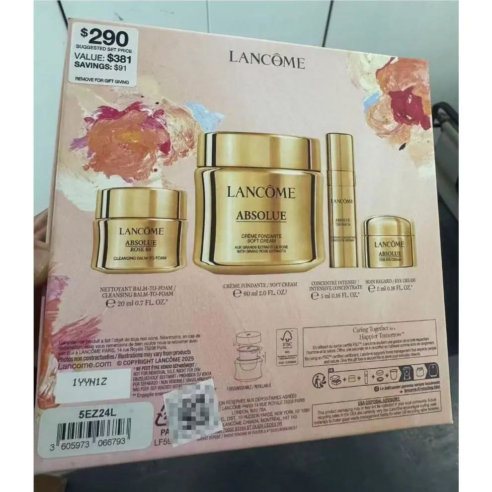 Lancome Lancom Absolue Collection Skin Care 2025 4pcs Gift Set Limited Edition