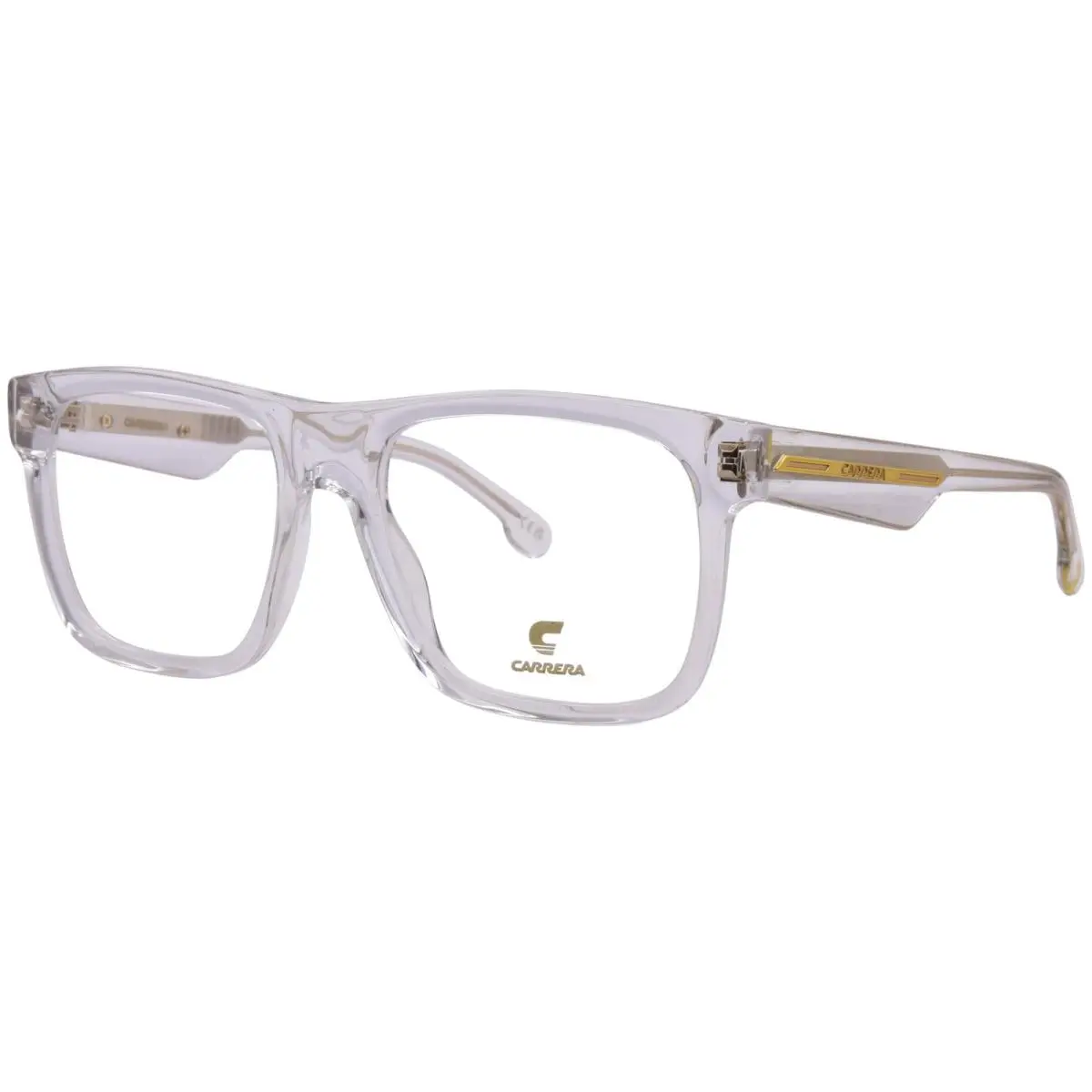 Carrera Victory C-17 Rej Eyeglasses Frame Men`s Crystal/gold Full Rim 55mm - Frame: Clear