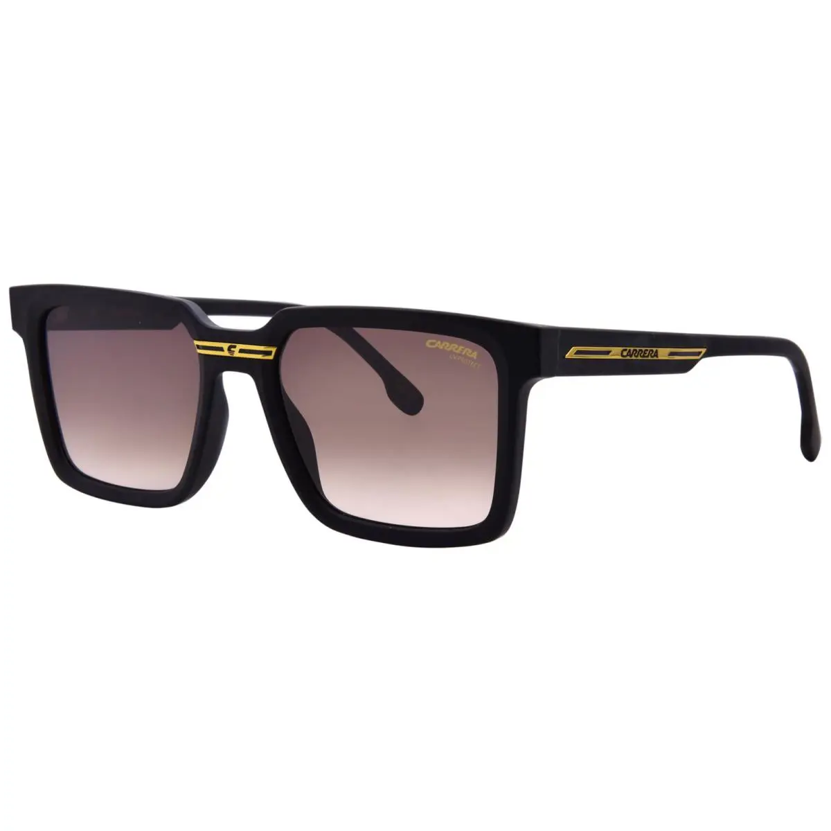 Carrera Victory-c 02/S 003 Sunglasses Men`s Matte Black/black/brown/green 54mm - Frame: Black, Lens: Brown