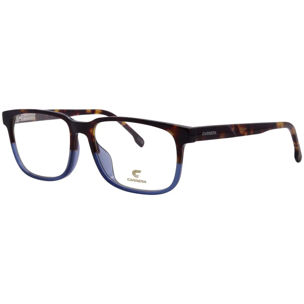 Carrera C-flex 03/G WR9 Eyeglasses Men`s Brown Havana Full Rim Rectangle 55mm - Frame: Brown