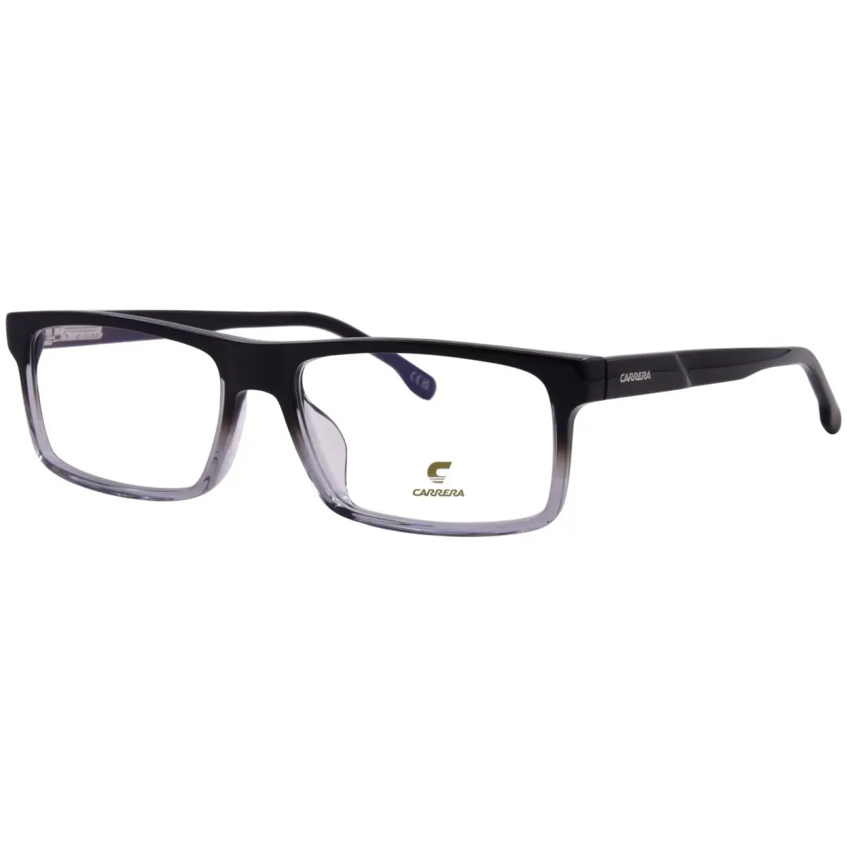Carrera C-flex 13/G 81V Eyeglasses Men`s Black Shield Full Rim Rectangle 56mm - Frame: Black