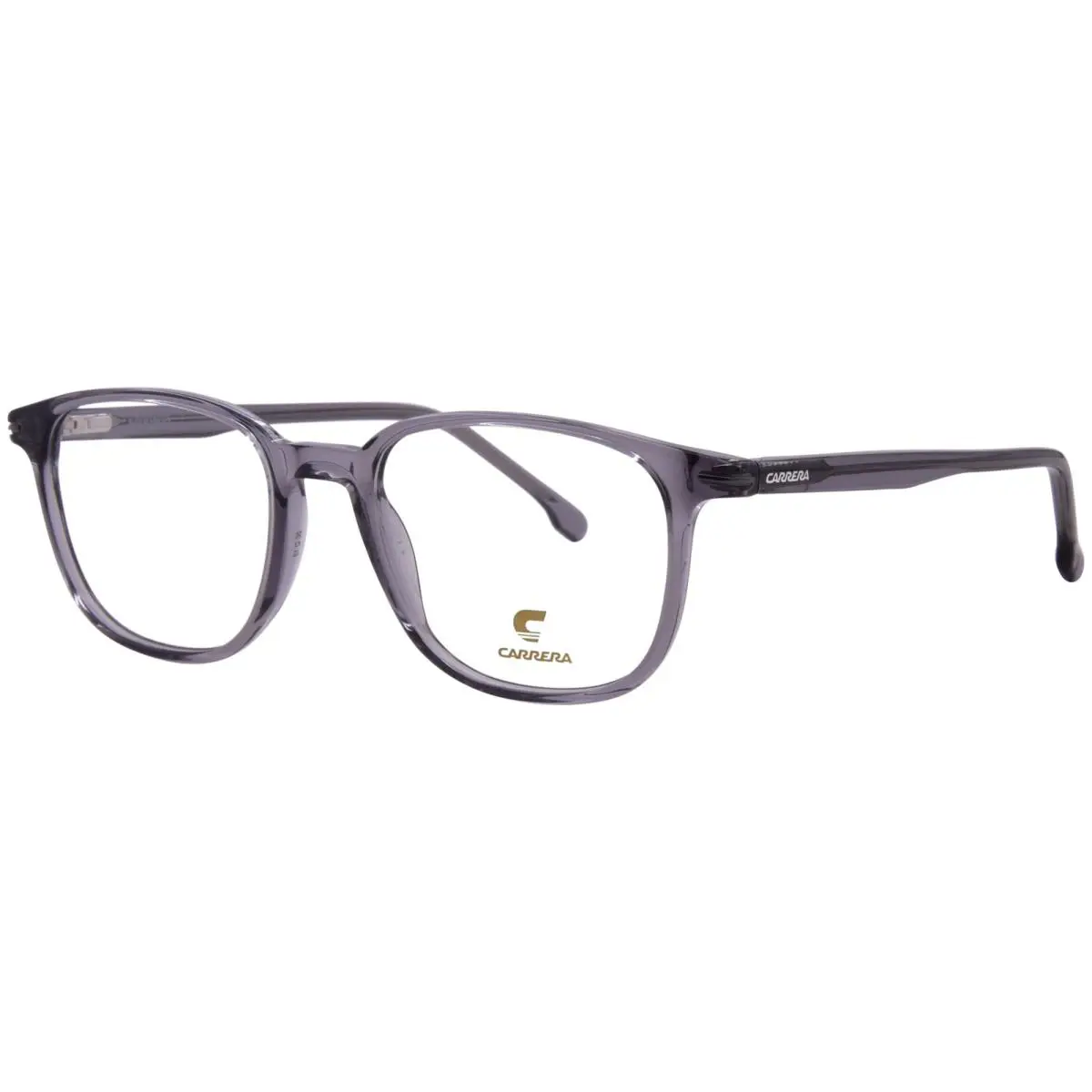 Carrera 348 KB7 Eyeglasses Men`s Grey Crystal Full Rim Rectangle Shape 50mm
