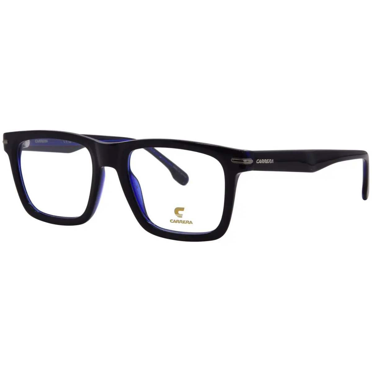 Carrera 371/US 09V Eyeglasses Men`s Grey/blue Full Rim Rectangle Shape 54mm - Frame: Gray