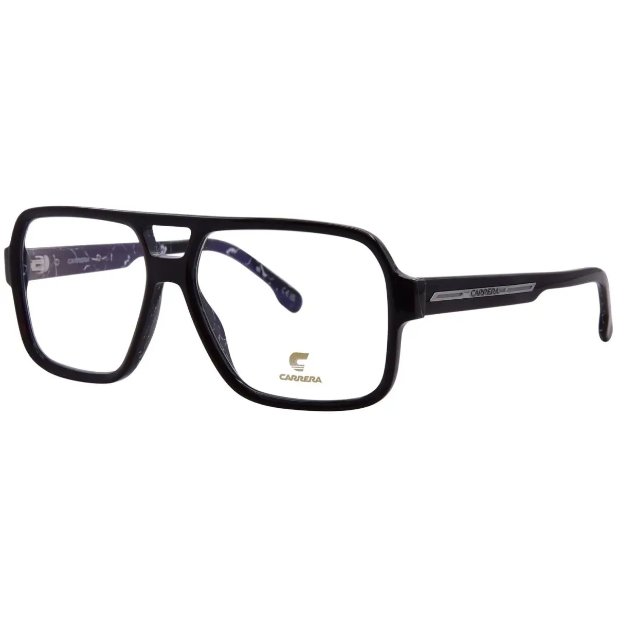 Carrera Victory C-16 0Q1 Eyeglasses Men`s Ruthenium/black/grey Full Rim 58mm - Frame: Silver