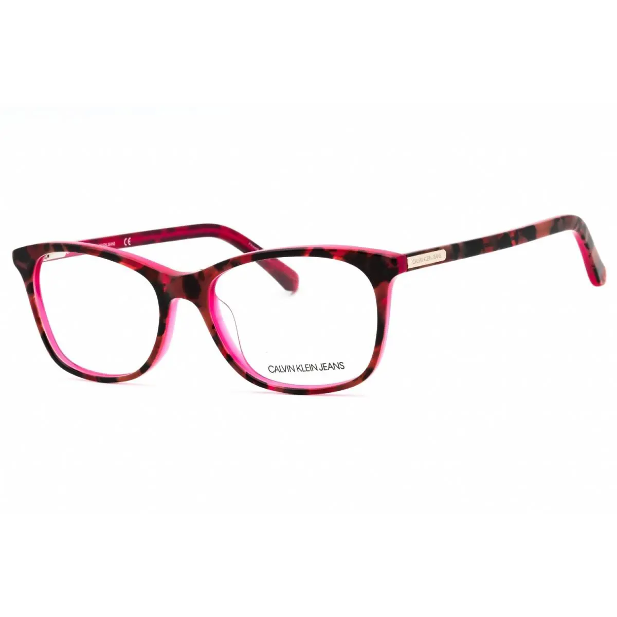 Calvin Klein Jeans CKJ303 624 Pink Tortoise 53mm Eyeglasses