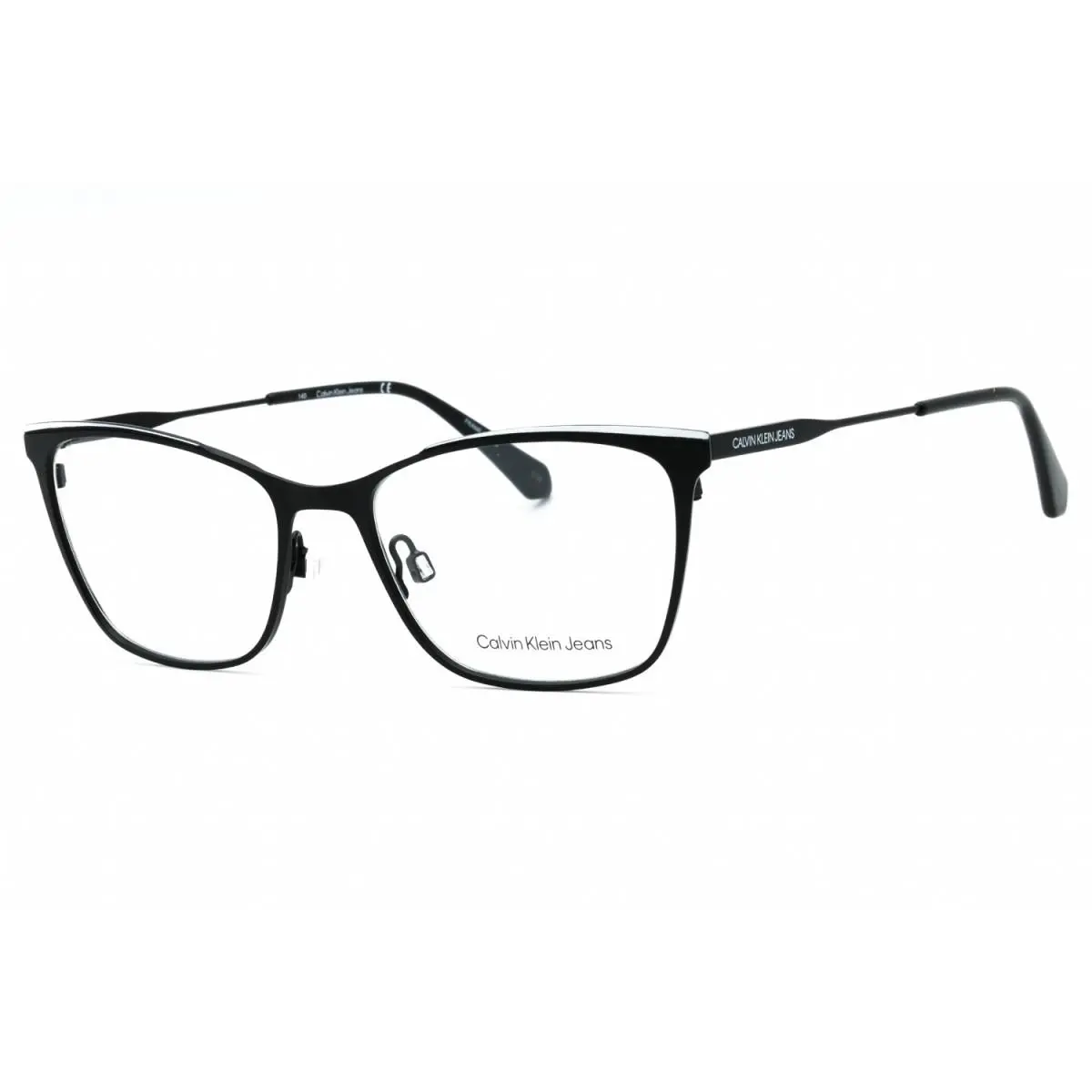 Calvin Klein Jeans CKJ21207 073 Black White 53mm Eyeglasses