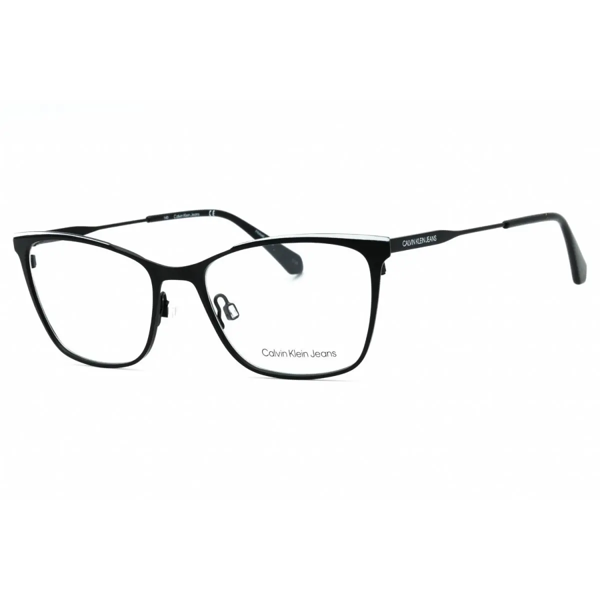 Calvin Klein Jeans CKJ21207 073 Black White 53mm Eyeglasses