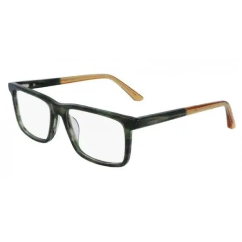 Calvin Klein CK-22544 340 Green Havana Men`s Eyeglasses 55-16-145mm