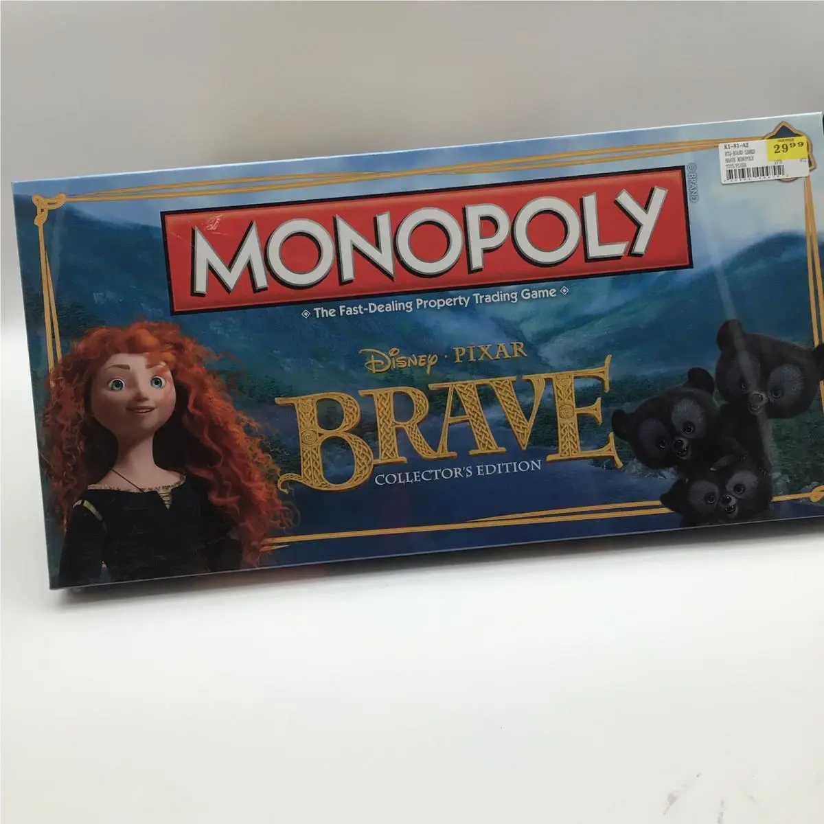 Monopoly Disney Pixar Brave Collectors Edition 2012 Board Game