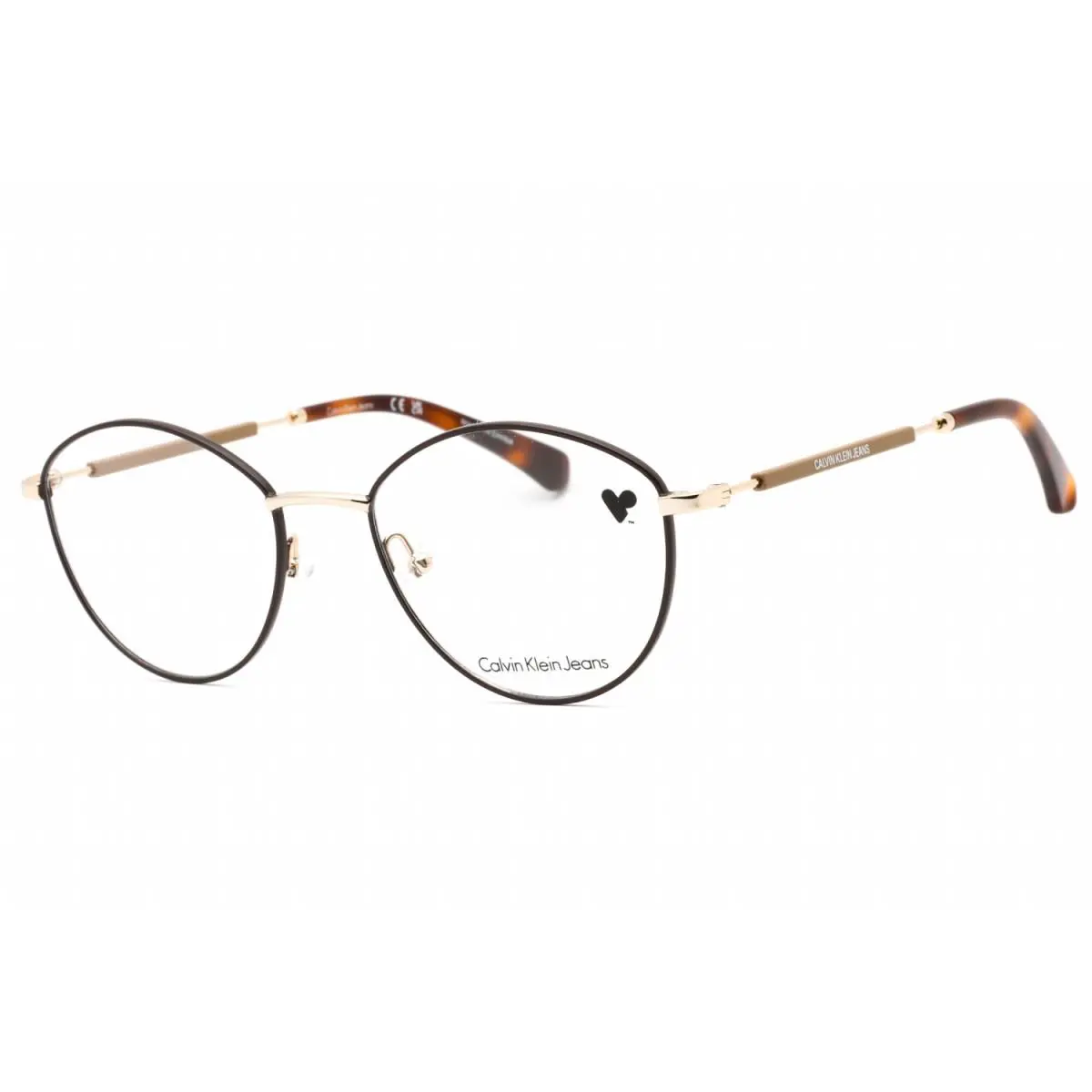 Calvin Klein Jeans CKJ19107 210 Brown 52mm Eyeglasses