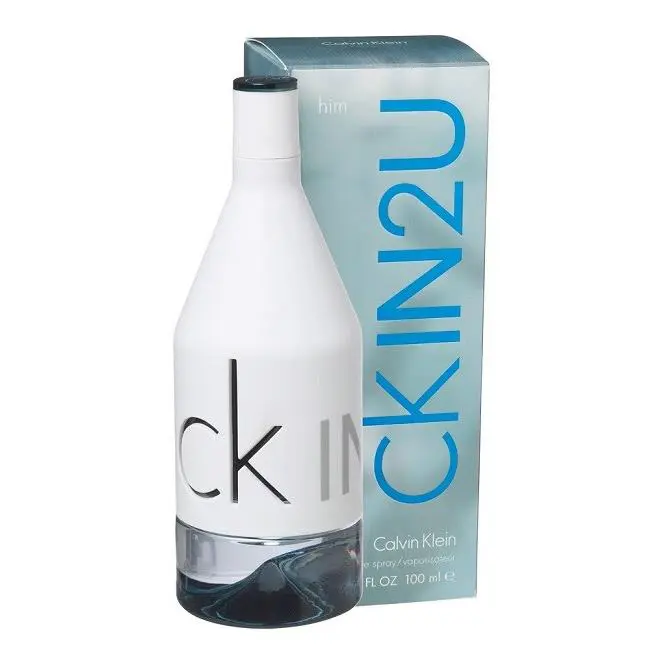 Calvin Klein CK In 2 U IN2U For Men Eau de Toilette 3.4 oz 100 ml Spray