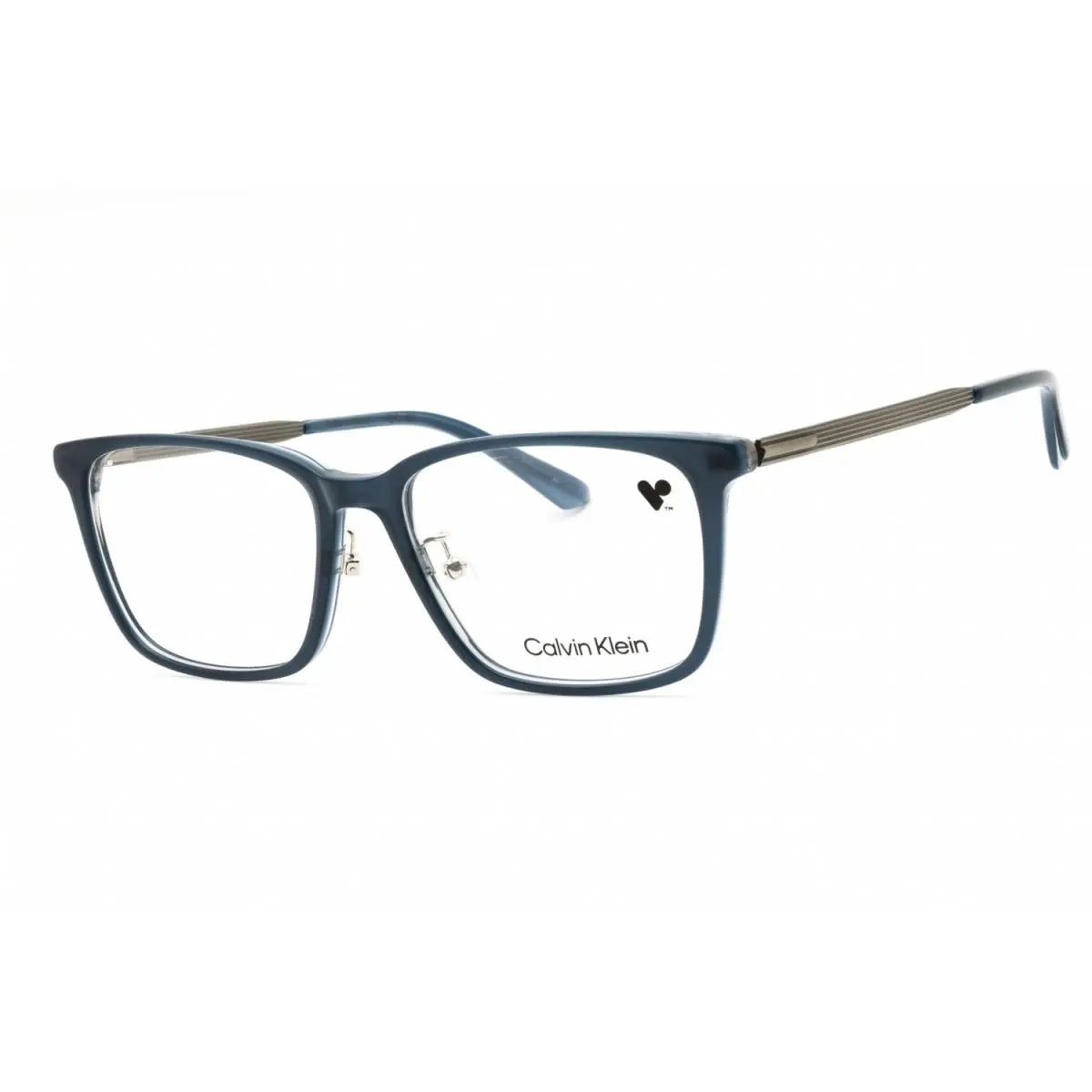 CK21534A 438 Blue 55mm Eyeglasses by Calvin Klein