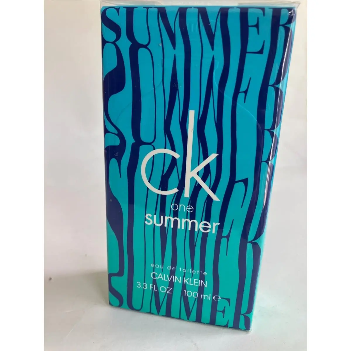 Calvin Klein CK One Summer 2021 3.3oz Edt Spray For Unisex Rare