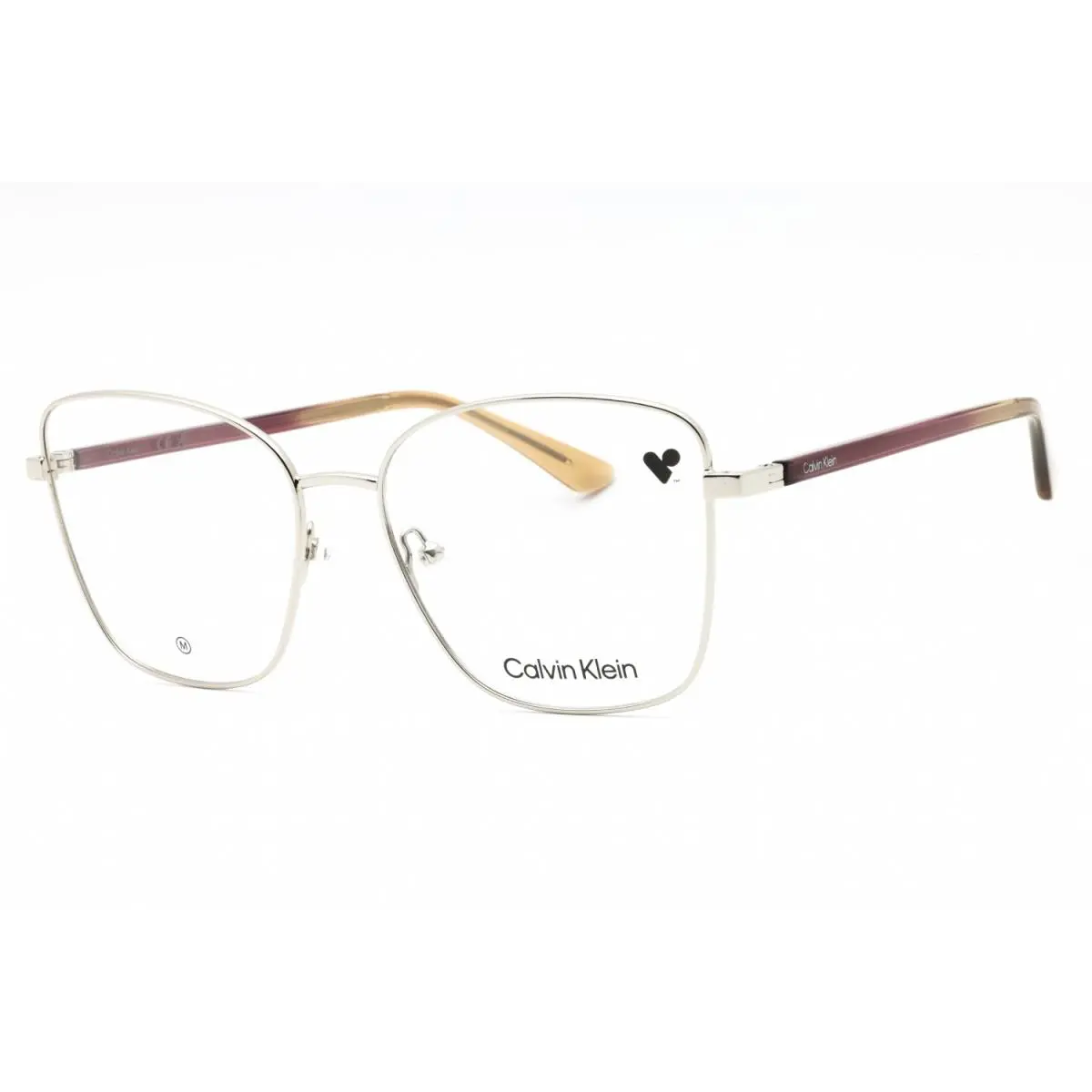 Calvin Klein CK23128-045-55 Eyeglasses Frame Size 55mm 16mm 140mm Silver Women