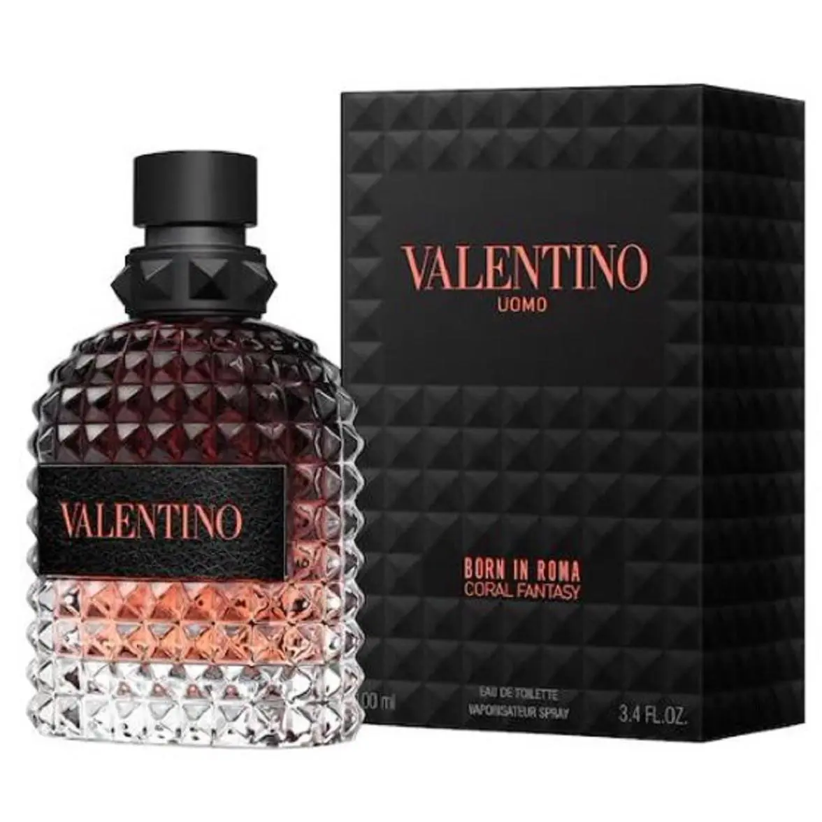 Valentino Uomo Born IN Roma Coral Fantasy 3.4 oz / 100 ml Edt Men Cologne Spray