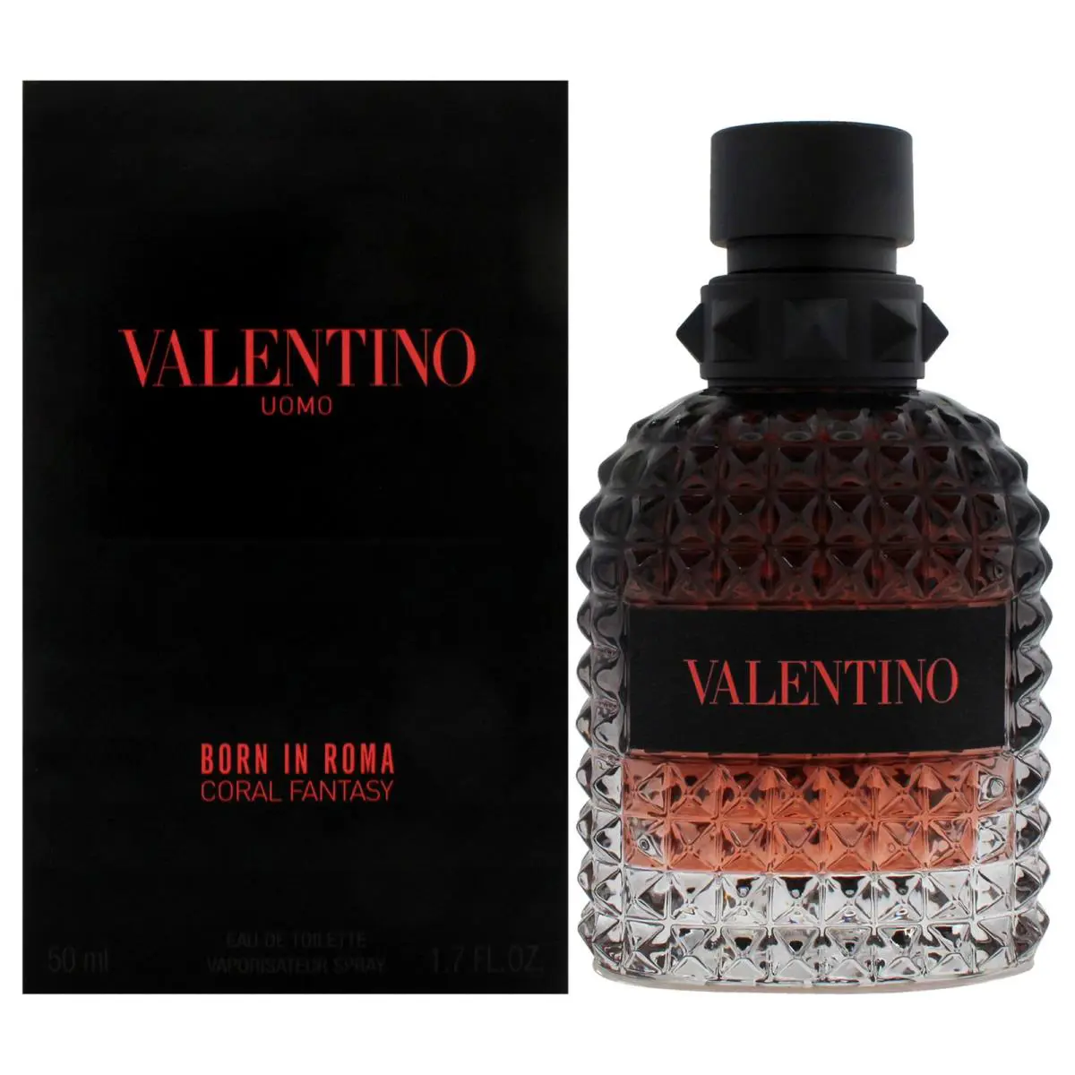 Uomo Born In Roma Coral Fantasy by Valentino For Men - 1.7 oz Edt Spray