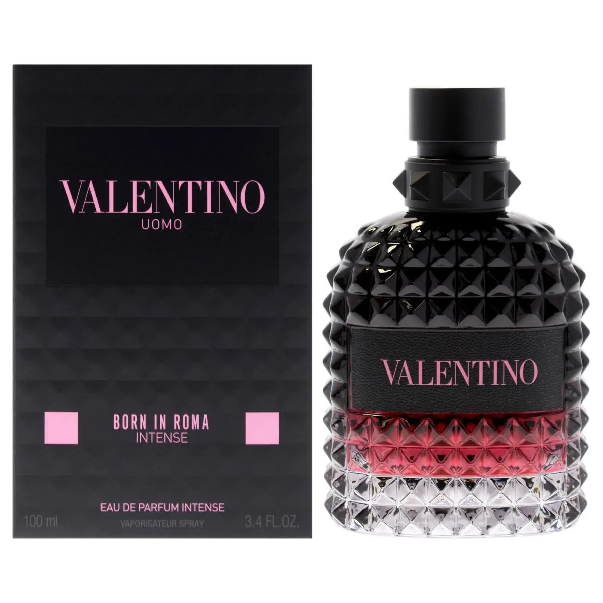 Uomo Born In Roma Intense  For Men - 3.4 oz Edp Spray by Valentino