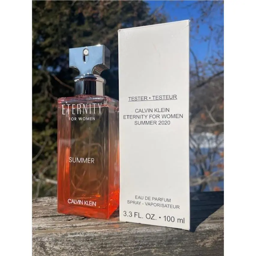 Eternity Summer 2020 by Calin Klein Women 3.3 OZ Eau DE Parfum Spray Tester