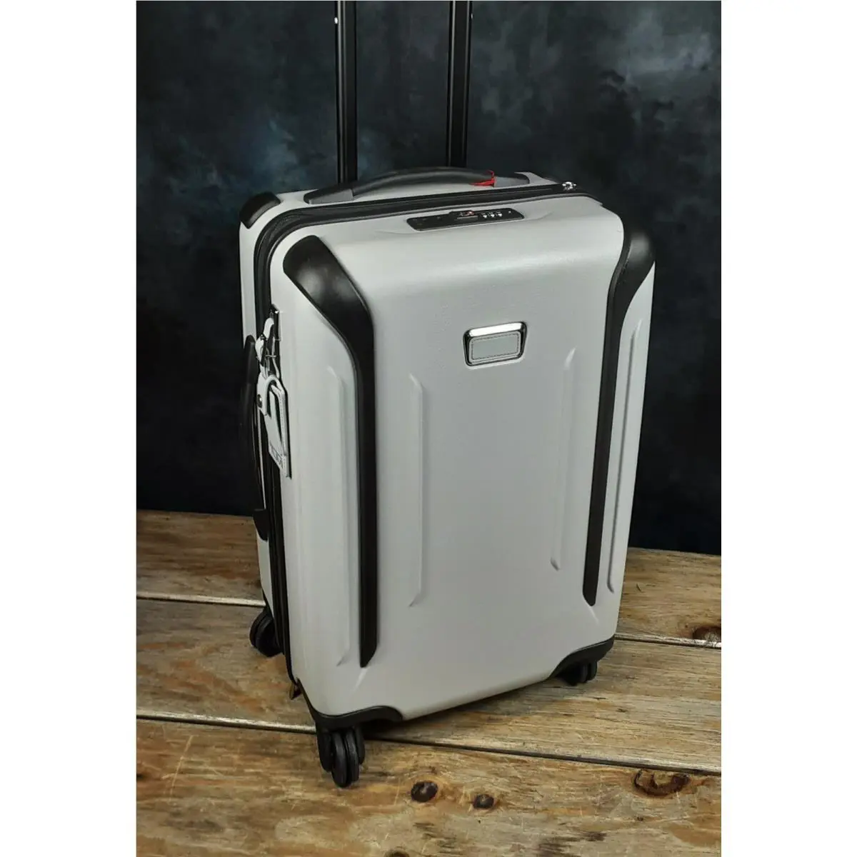 Tumi Vapor International Carry-on Luggage in Light Grey