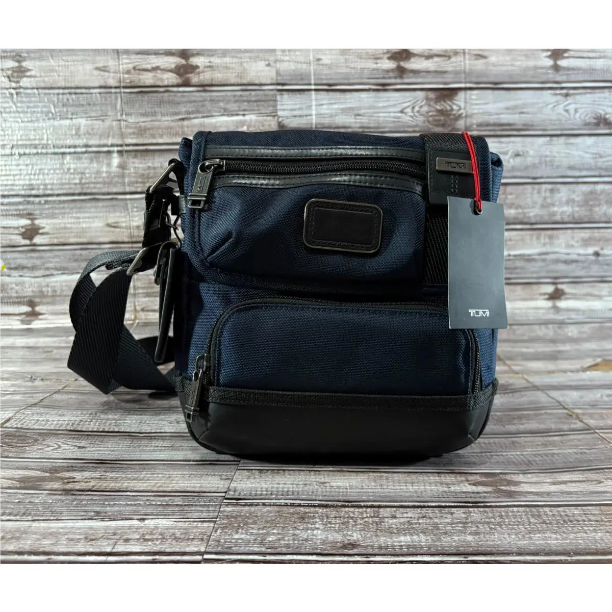 Tumi Fremont Kerby 9.5” Sling Crossbody Bag Color Navy Blue Mspr