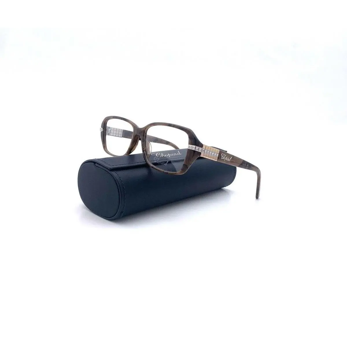 Chopard Frames Women`s Glasses Brown Tortoise Designer Acetate
