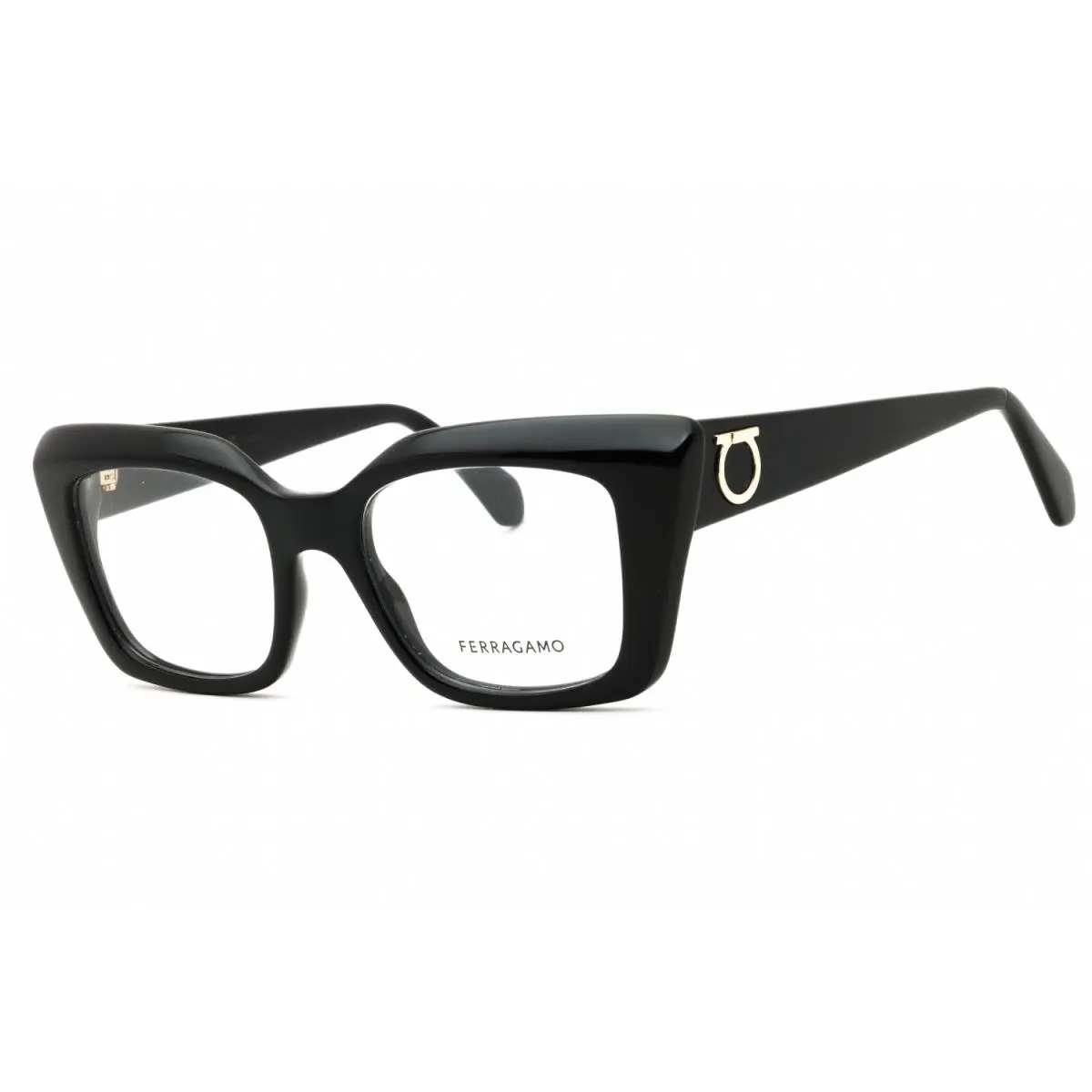Salvatore Ferragamo SF3008 001 Eyeglasses Black Frame 50mm