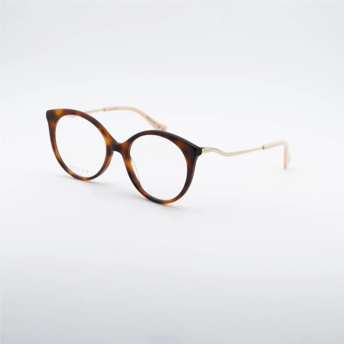 GG1009O 001 Havana/gold 52mm Eyeglasses by Gucci