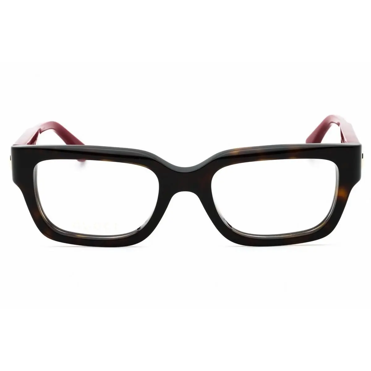 Gucci GG1666O-006-53 Eyeglasses Size 53mm 0mm 0mm Red Havana Women