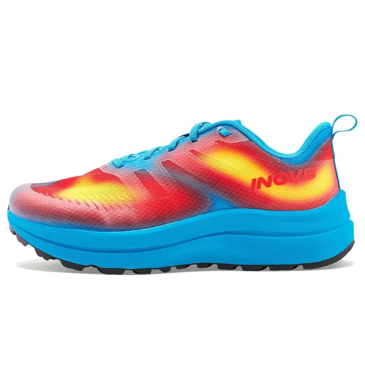 inov-8 shoes - Navy/Red/Yellow 2