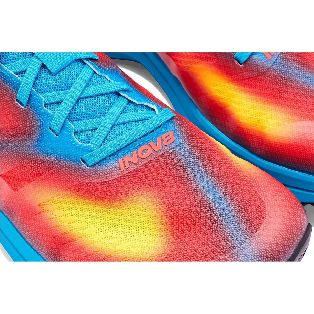inov-8 shoes - Navy/Red/Yellow 4
