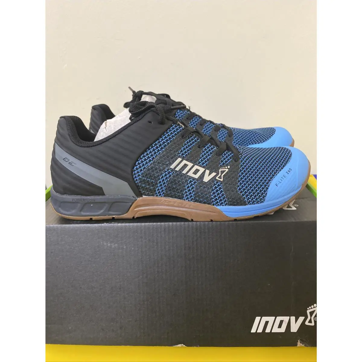 inov-8 shoes - Inov-8 F-Lite 260 - KNITBLUE/GUM 1