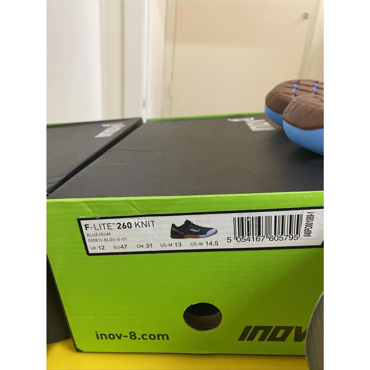 inov-8 shoes - Inov-8 F-Lite 260 - KNITBLUE/GUM 5