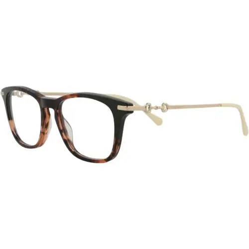 Gucci GG0919O 003 Eyeglasses 50mm Havana Gold / Clear Demo Lens