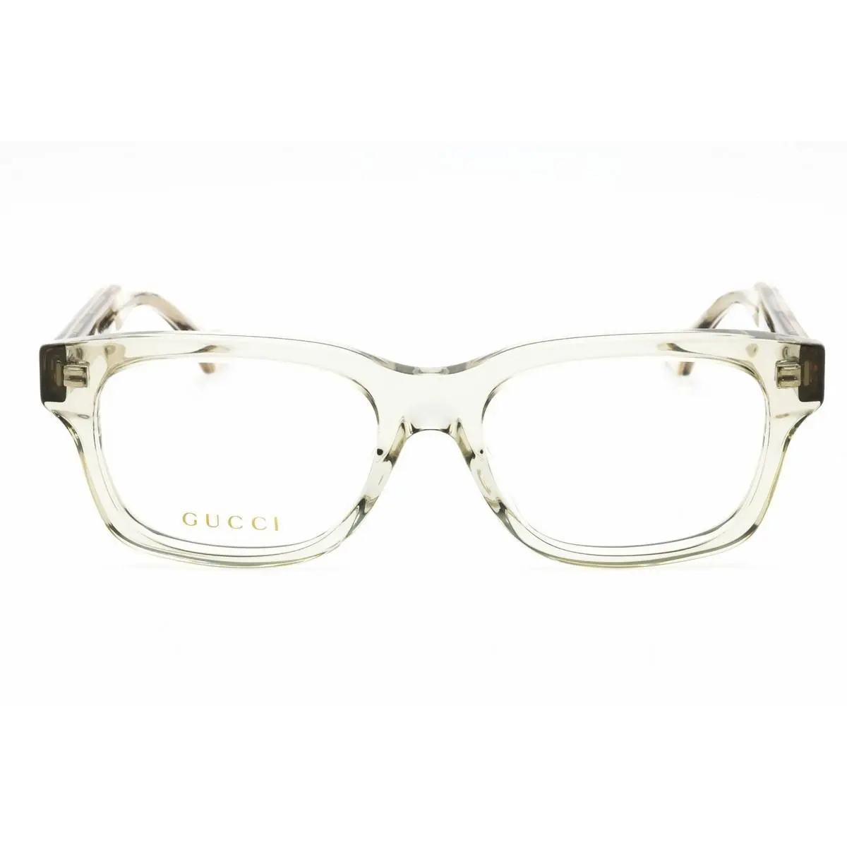 GG1731O-004-54 Eyeglasses Size 54mm 0mm 0mm Green Men by Gucci