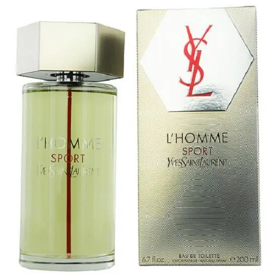 Yves Saint Laurent L` Homme Sport For Men Cologne 6.7 oz 200 ml Edt Spray