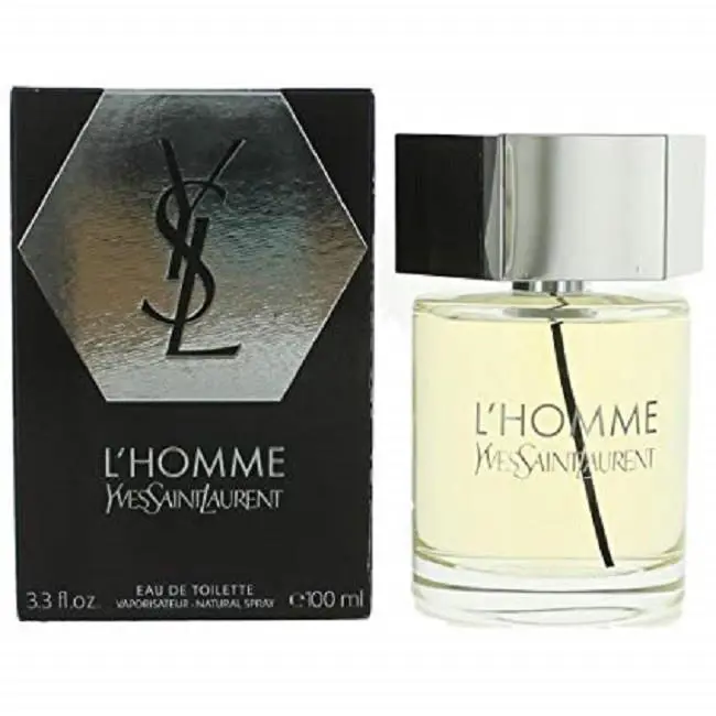 Yves Saint Laurent L `homme For Men Cologne 3.3 oz 100 ml Edt Spray